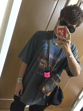 「Cody Sanderson」｜「アイテム（帽子）」を使った、0726hkさん（メンズ・170cm）の夏コーディネート