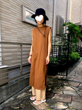 nueさん(レディース・160cm)の夏コーディネート