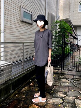 nueさん(レディース・160cm)の夏コーディネート