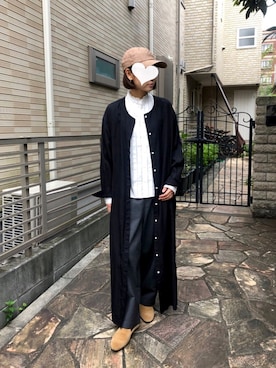 「HAVERSACK（ハバーザック）のアイテム」を使った、nueさん（レディース・160cm）の秋コーディネート