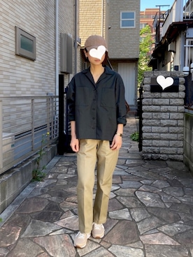 nueさんの「【別注商品】Dickies × GRAMICCI/ディッキーズ×グラミチ　ワイドパンツ　G874 (チノパンツ)」を使ったコーディネート