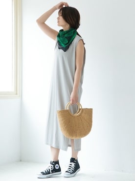 「INCEDE（インシード）のアイテム」を使った、Laveange officialさん（レディース・162cm）の春コーディネート