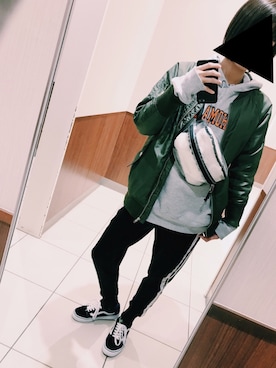 水島 あいさん（レディース・163cm）の冬コーディネート