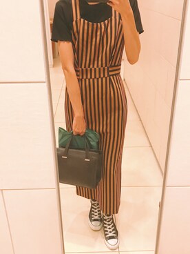 「プチプラミックス」｜水島 あいさん（レディース・163cm）の夏コーディネート