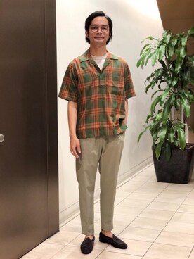 嘉数 浩太さん(メンズ・172cm)の春コーディネート