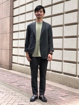 嘉数 浩太さん（メンズ・172cm）の夏コーディネート