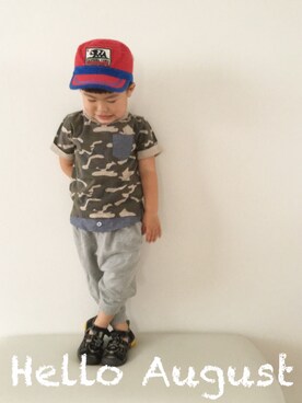 うーたん☁︎さん（キッズ・90cm）の夏コーディネート