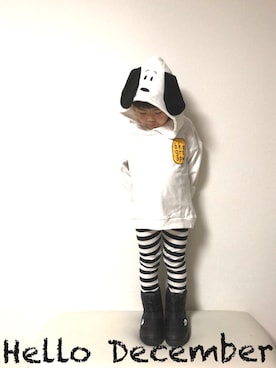 うーたん☁︎さん（キッズ・100cm）の冬コーディネート