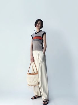 Maki (MIDWEST PR)さん(レディース・172cm)の春コーディネート