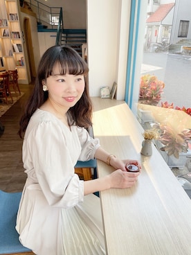 「31 Sons de mode（トランテアン　ソン　ドゥ　モード）のアイテム（アクセサリー）」を使った、シュさん（レディース・156cm）の春コーディネート