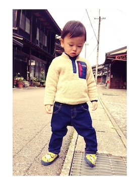 Mさん（キッズ・90cm）の秋コーディネート