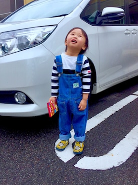 Mさん（キッズ・90cm）の秋コーディネート