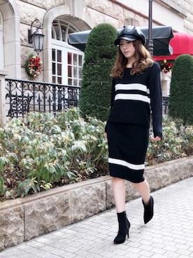 RUKAさん（レディース・168cm）の冬コーディネート