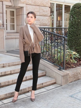 RUKAさん(レディース・168cm)の秋コーディネート