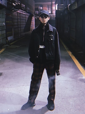 「AMBUSH（アンブッシュ）のアイテム（ジャケット/アウター）」を使った、hayataさん（メンズ・180cm）の春コーディネート