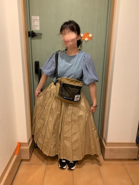 「Jeffrey Campbell（ジェフリーキャンベル）のアイテム（スニーカー）」を使った、ちゃー さん（レディース・150cm）の夏コーディネート