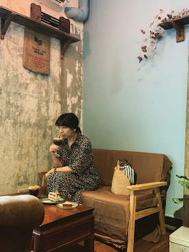 「ro（ロー）のアイテム（バッグ）」を使った、洪肯蒂さん（レディース・153cm）の夏コーディネート