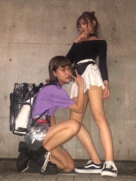 「Bape」｜「アイテム（その他）」を使った、saeさん（レディース・171cm）の秋コーディネート