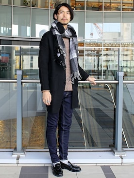 「BEAMS LIGHTS Men's（ビームスライツ メンズ）のアイテム」を使った、saitoさん（メンズ・181cm）の冬コーディネート