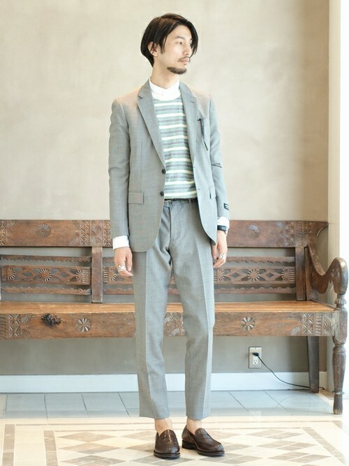 Saito ビームス ライツ 渋谷 Beams Lightsのスーツジャケットを使ったコーディネート Wear