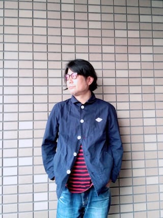 希少 DANTON ダントン 丸襟 カバーオール シングルジャケット ネイビーL 希少 DANTON ダントン 丸襟 カバーオール シングルジャケット ネイビー