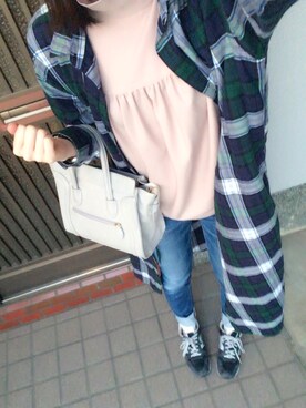 「present（プレゼント）のアイテム（バッグ）」を使った、Nさん（レディース・164cm）の春コーディネート