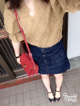 デニムスカートを使った ホテルランチ の人気ファッションコーディネート ユーザー その他ユーザー Wear デニムスカートを使った ホテルランチ の人気ファッションコーディネート ユーザー その他ユーザー Wear