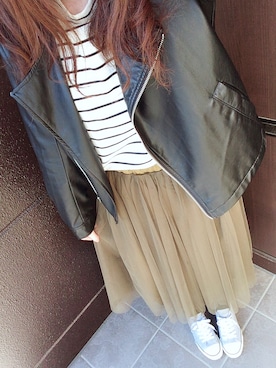 Nさん(レディース・164cm)の春コーディネート