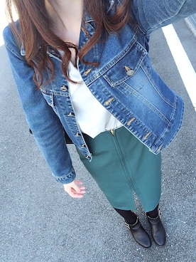 Nさん（レディース・164cm）の秋コーディネート