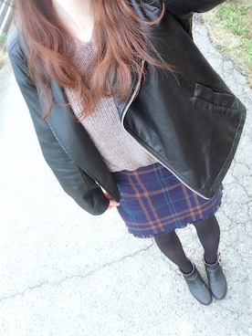 Nさん（レディース・164cm）の秋コーディネート