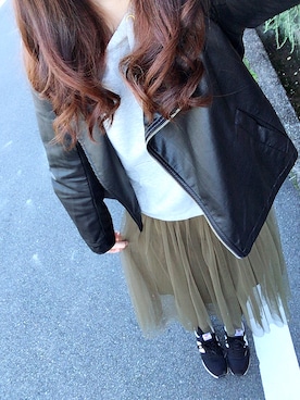 Nさん(レディース・164cm)の秋コーディネート