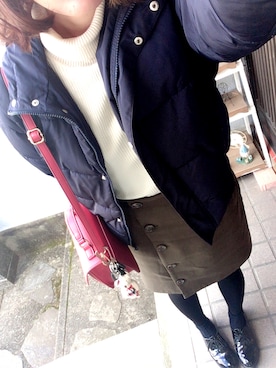 Nさん（レディース・164cm）の冬コーディネート