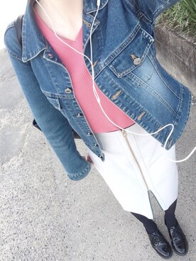 「平成最後のWEARISTAセンバツ」｜「アイテム（その他シューズ）」を使った、Nさん（レディース・164cm）の春コーディネート