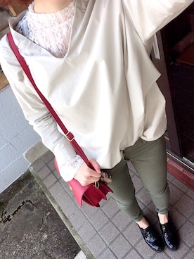 Nさん（レディース・164cm）の春コーディネート