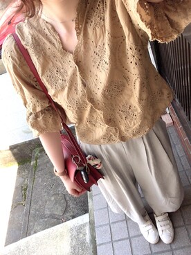 Nさん（レディース・164cm）の春コーディネート