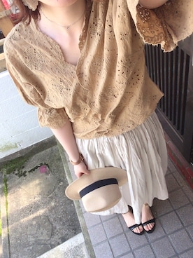 Nさん(レディース・165cm)の夏コーディネート