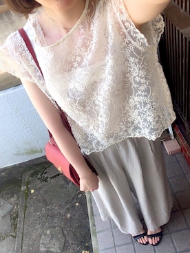 Nさん（レディース・164cm）の夏コーディネート