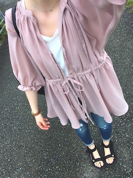 Nさん（レディース・164cm）の夏コーディネート