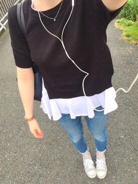 Nさん（レディース・164cm）の夏コーディネート