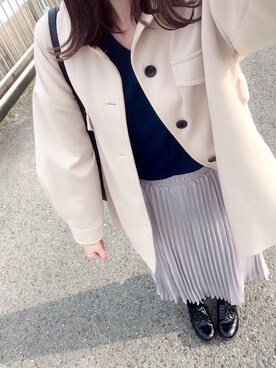 Nさん（レディース・164cm）の春コーディネート