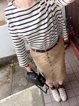 Nさん(レディース・164cm)の春コーディネート