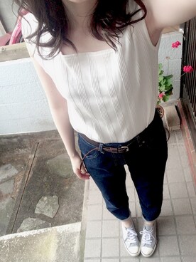 Nさん（レディース・164cm）の夏コーディネート