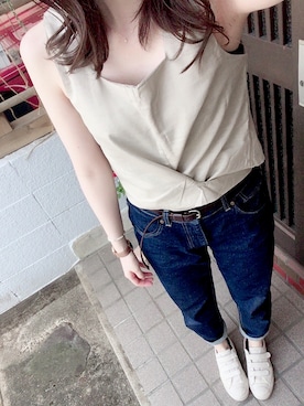 Nさん（レディース・164cm）の夏コーディネート