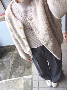 Nさん（レディース・164cm）の冬コーディネート