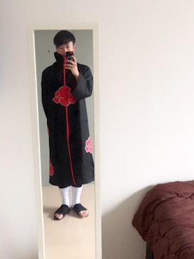 「ハロウィン」｜「アイテム（オールインワン・サロペット）」を使った、ジョ→ジさん（メンズ・171cm）の秋コーディネート