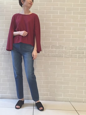 「サロンアダムエロペ」｜marikoさん（レディース・165cm）の春コーディネート
