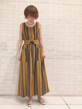 marikoさん（レディース・165cm）の夏コーディネート