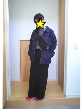 「Honeys（ハニーズ）のアイテム（デニムジャケット）」を使った、みぃさん。さん（レディース・157cm）の秋コーディネート