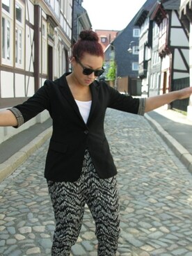 Mariama Mauriさん（レディース）の秋コーディネート