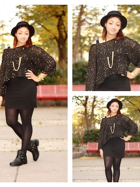 Mariama Mauriさん（レディース）の秋コーディネート